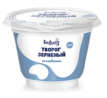 Творог зерненый со сливками